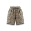Beige Leopard Shorts