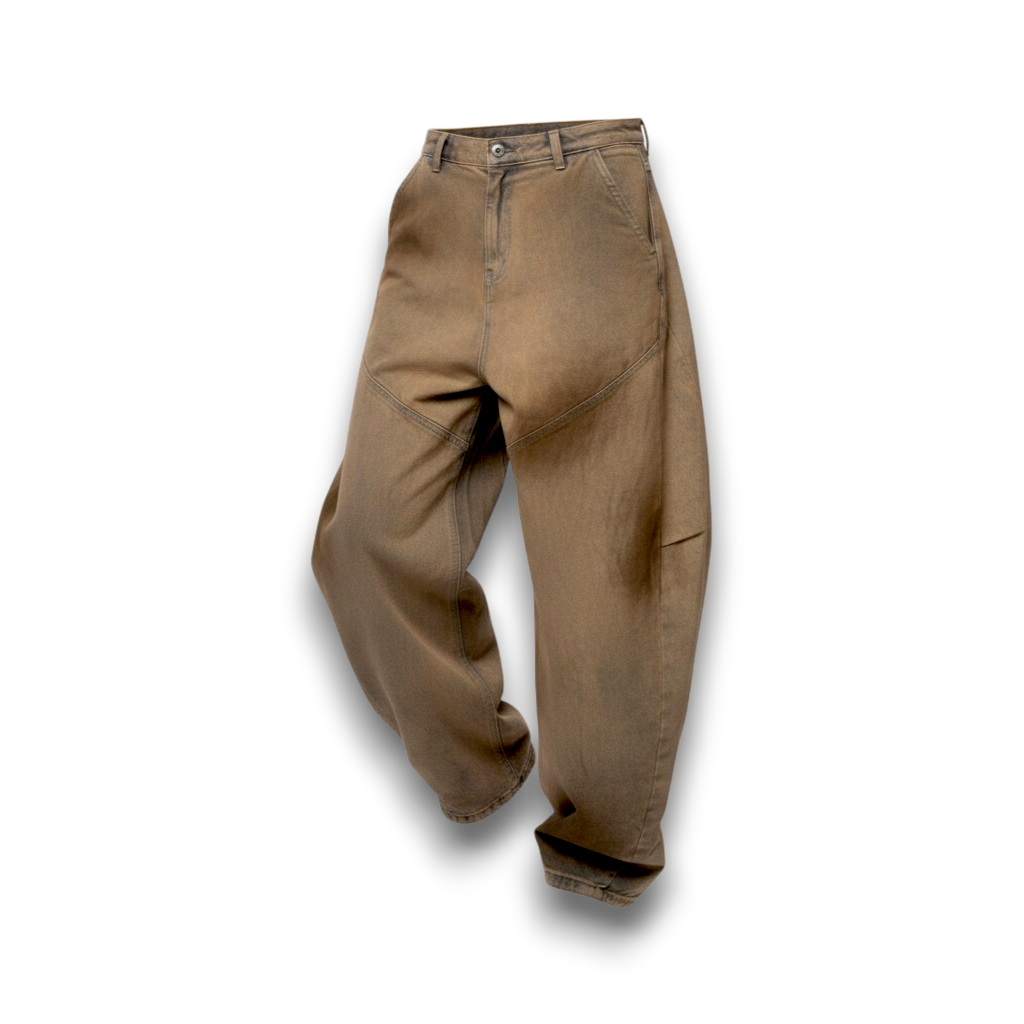 جينز واسع الساقين