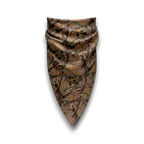 Camouflage Scarf Top