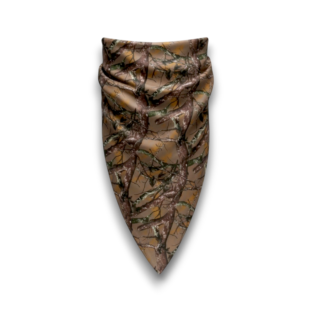 Camouflage Scarf Top