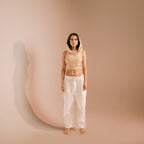 توب بغطاء رأس من القطن الشبكي