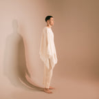 Mesh Cotton Poncho
