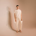Mesh Cotton Poncho
