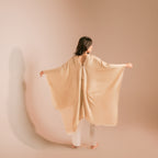 Mesh Cotton Poncho