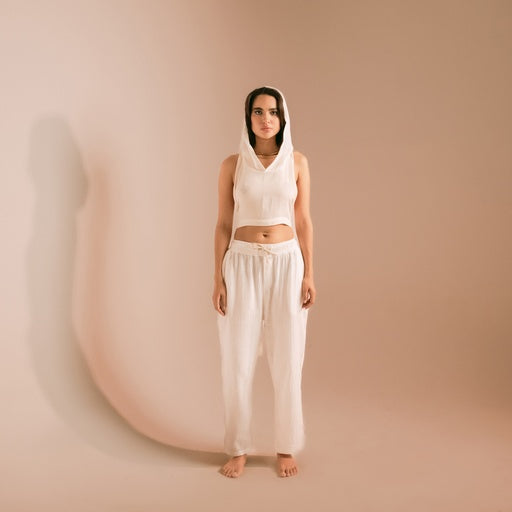 Mesh Cotton hood Top Drugie zdjęcie produktu