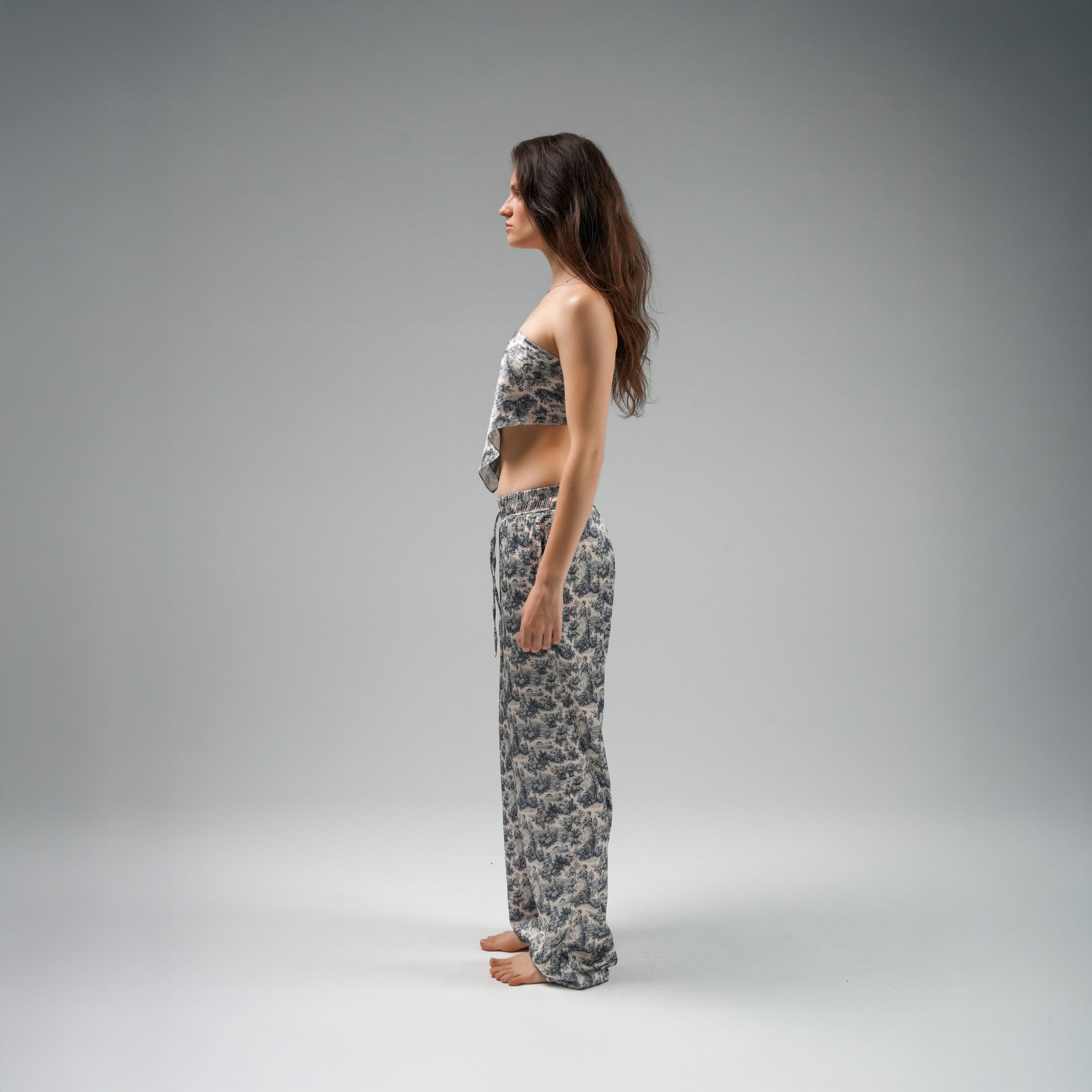 Blue Garden Trousers