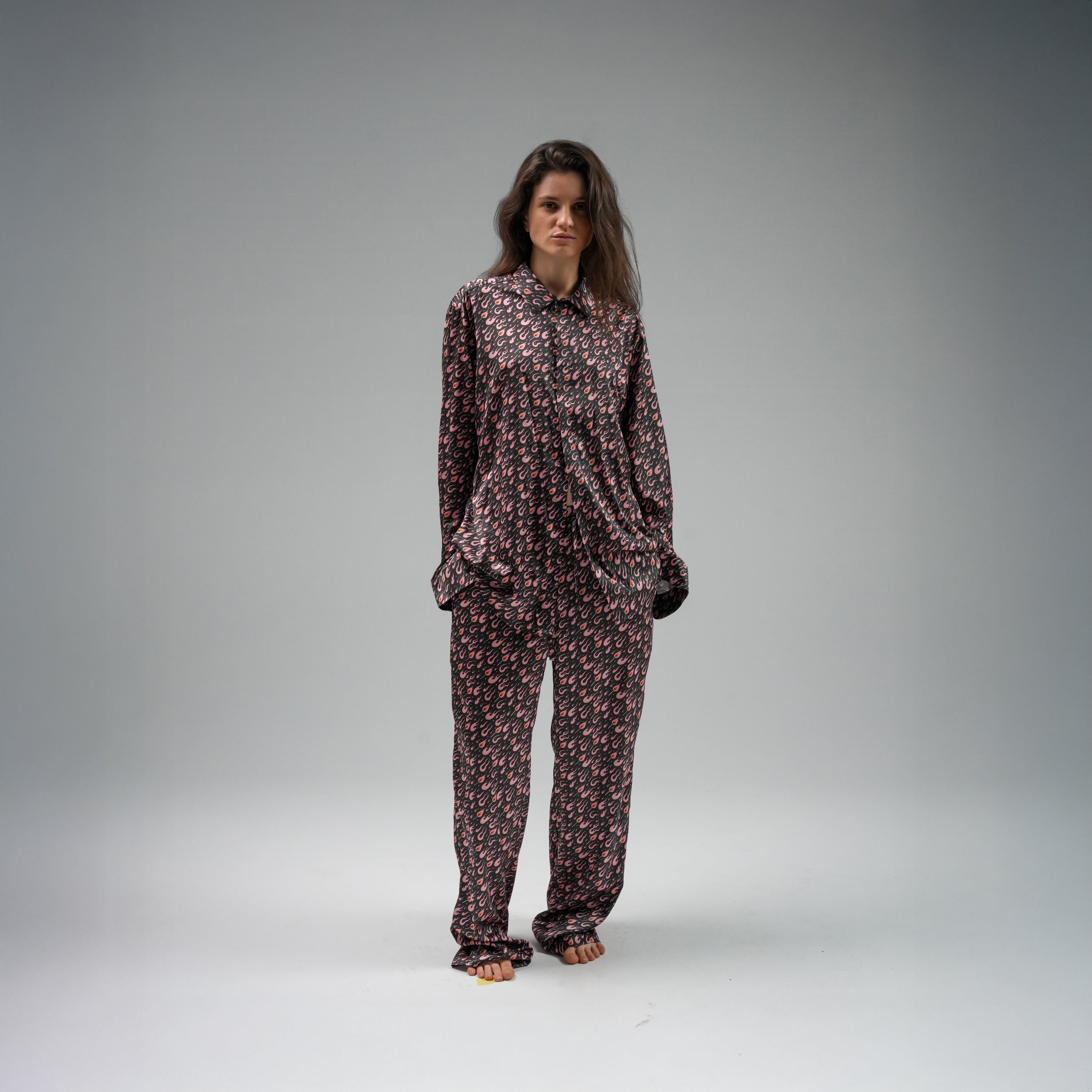 Pink Flame Trousers