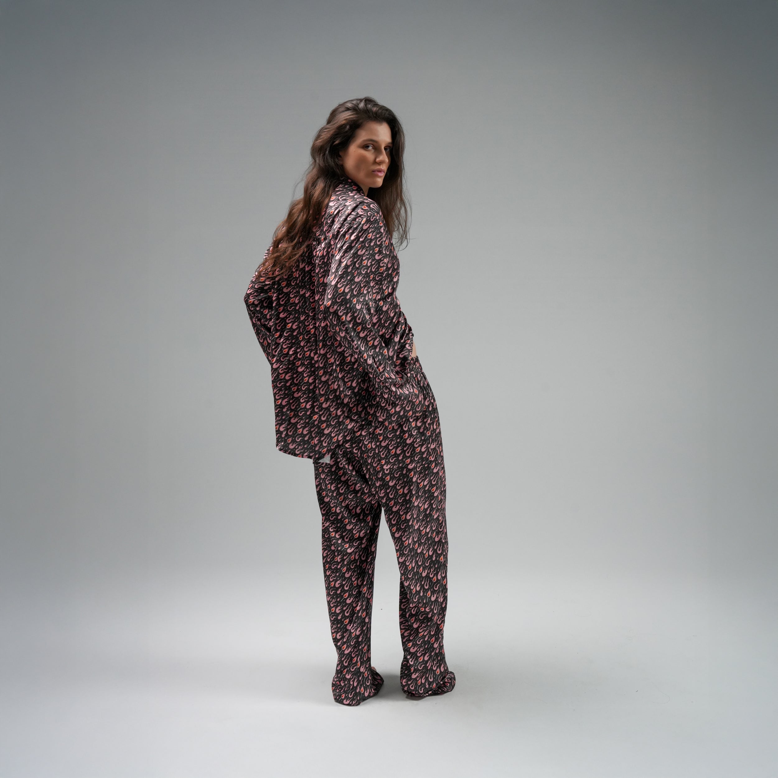 Pink Flame Trousers