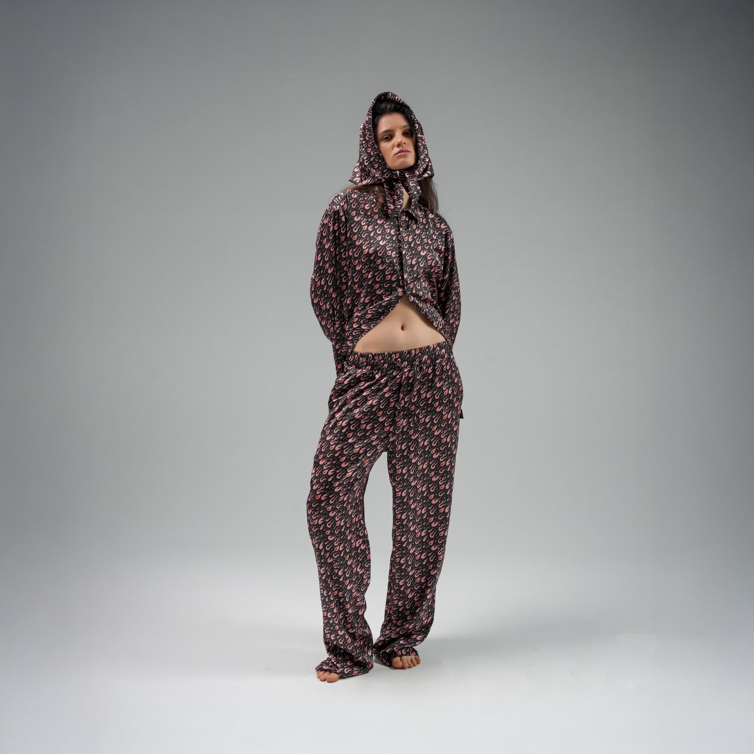 بنطال بلهب وردي الصورة الثانوية