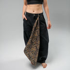 Camouflage Scarf Top