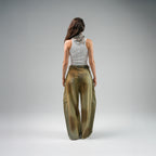 جينز واسع الساقين