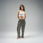 Green Leopard Trousers
