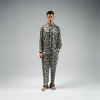 Green Leopard Trousers