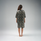 Green Leopard Camp Shirt