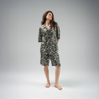 Green Leopard Camp Shirt