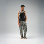 Green Leopard Trousers