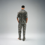 Green Leopard Camp Shirt