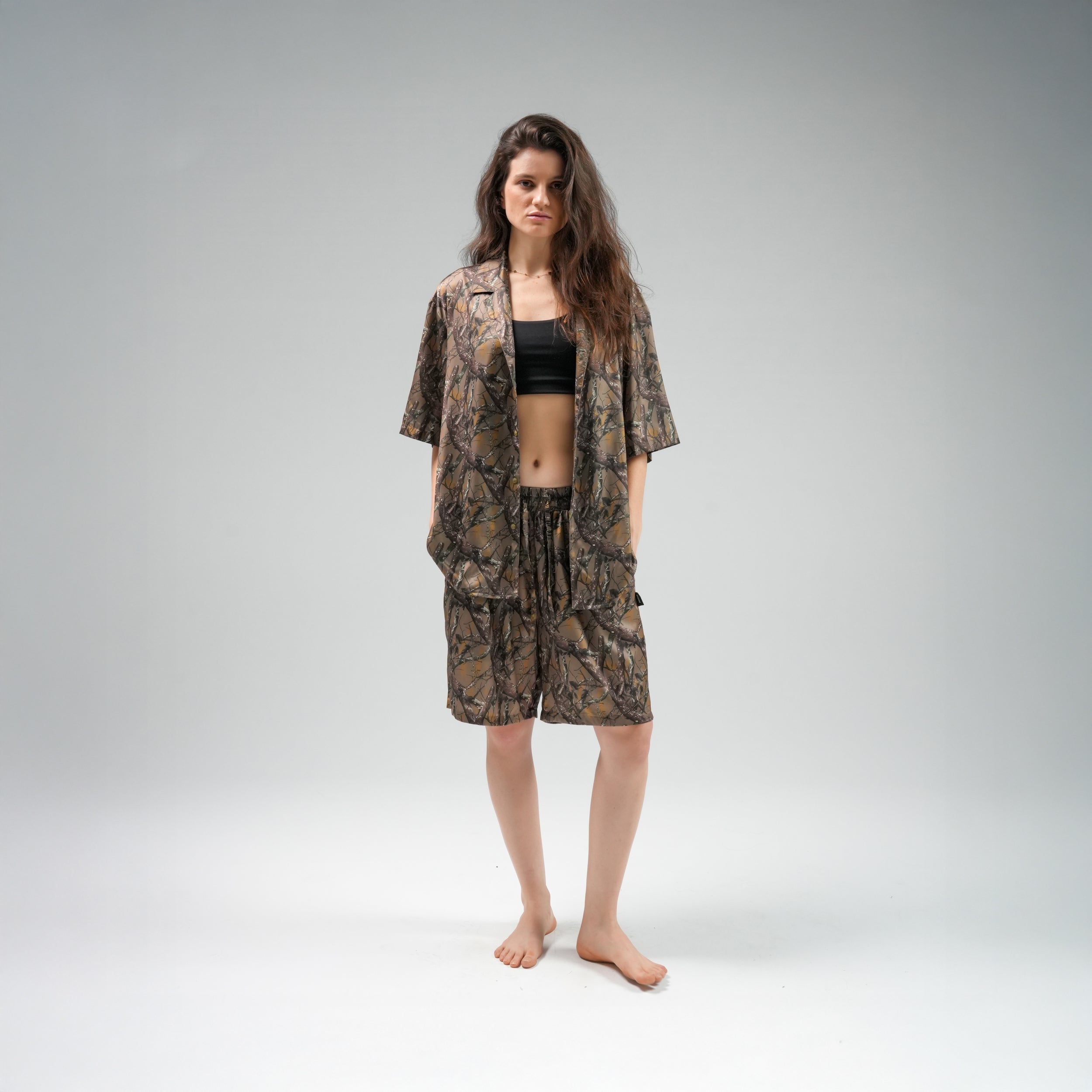 قميص معسكر مموه الصورة الثانوية