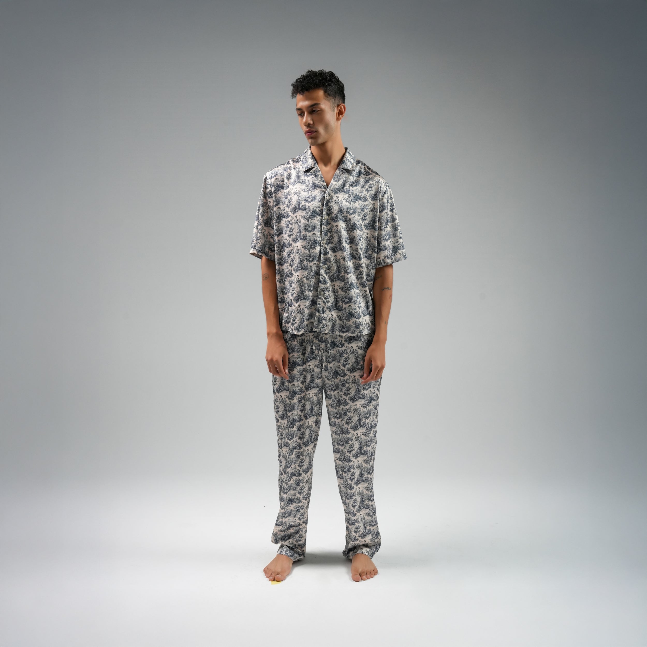 Blue Garden Trousers
