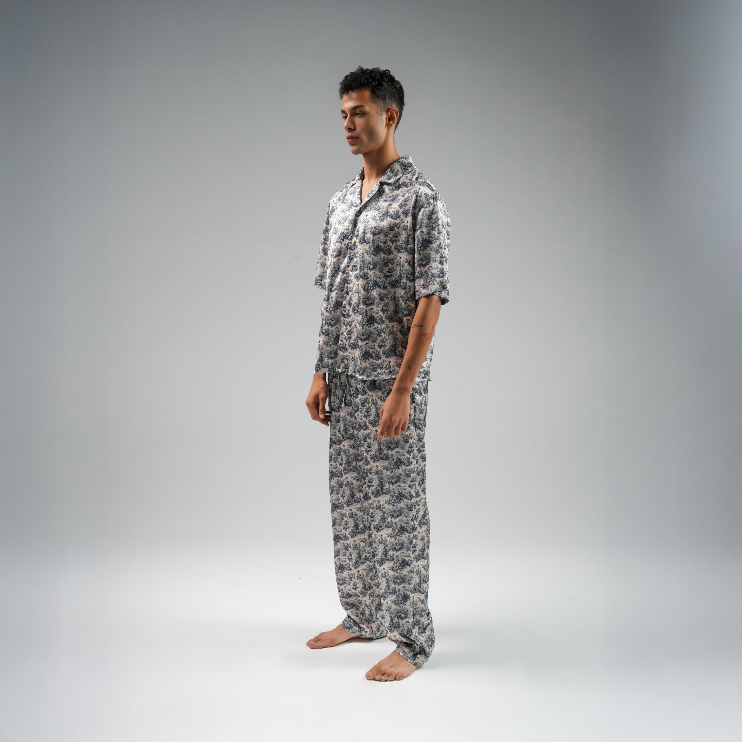 Blue Garden Trousers