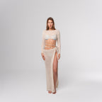 Sahara Beach Crochet Cover up Set