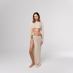 Sahara Beach Crochet Cover up Set