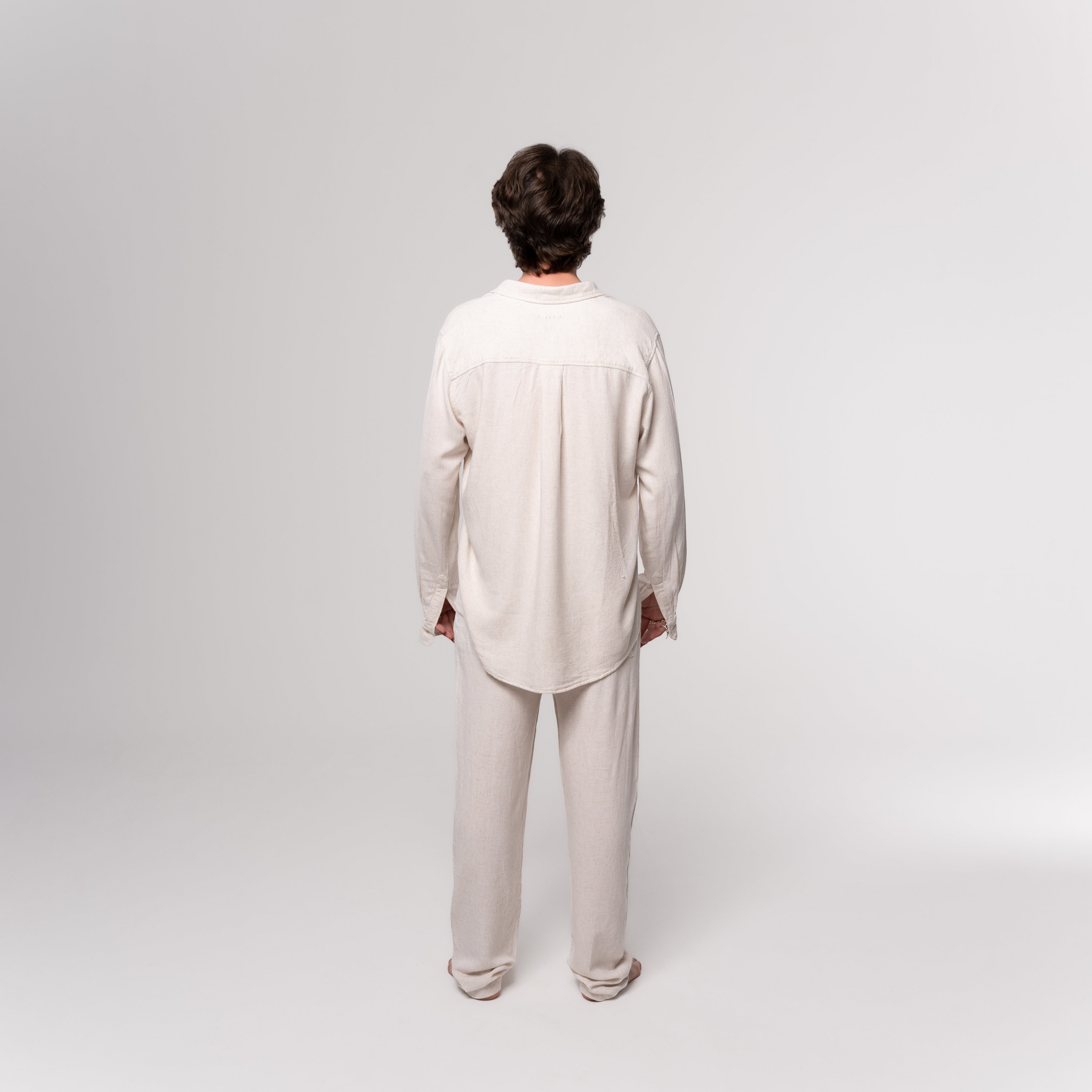 Long Sleeve Soft Linen Shirt