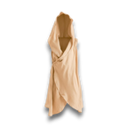 Mesh Cotton Cardigan With Hood