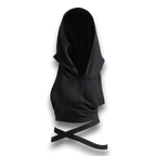 توب بغطاء رأس من القطن الشبكي