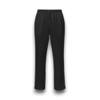 NESHOW white Bambula cotton trousers with drawstring waist and textured fabric, perfect for warm weather.