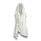 Mesh Cotton Cardigan With Hood