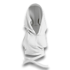 توب بغطاء رأس من القطن الشبكي